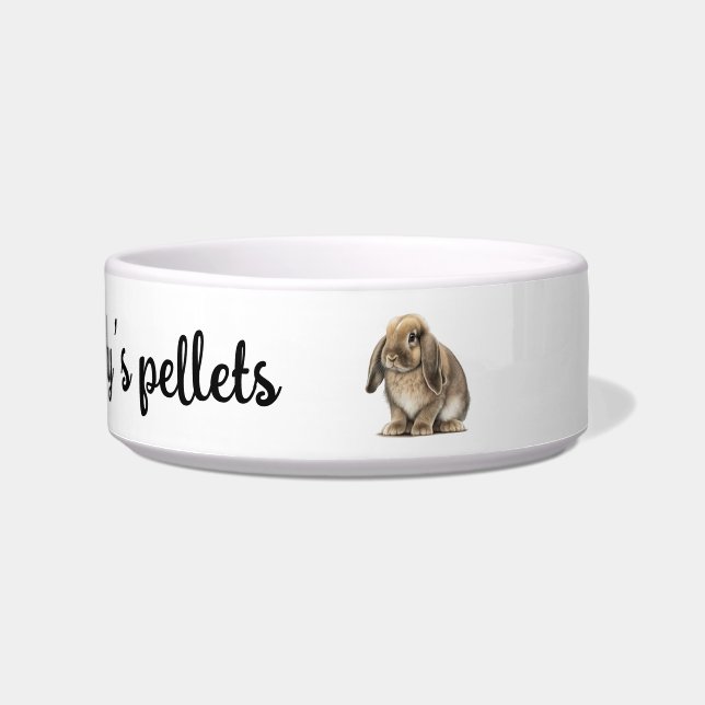 Rabbit bowls personalize (Front)