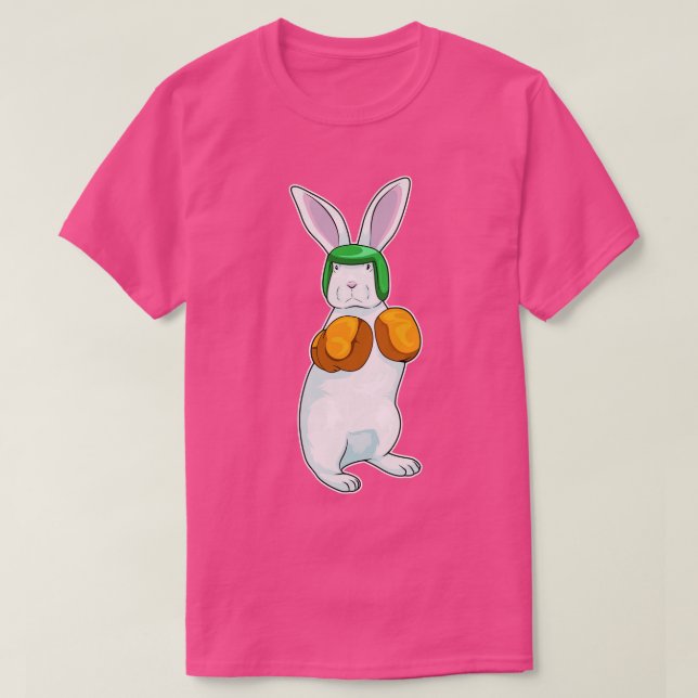 Rabbit Boxer Boxing gloves Boxing 3 T-Shirt (Design Front)