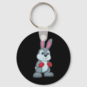 Rabbit Boxer Boxing Gloves Boxing Keychain