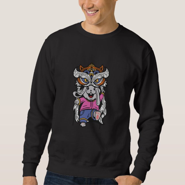 rabbit bunny china new year sweatshirt (Front)