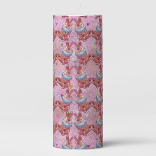 Rabbit Bunny named Ladybug Candy Jar Pillar Candle