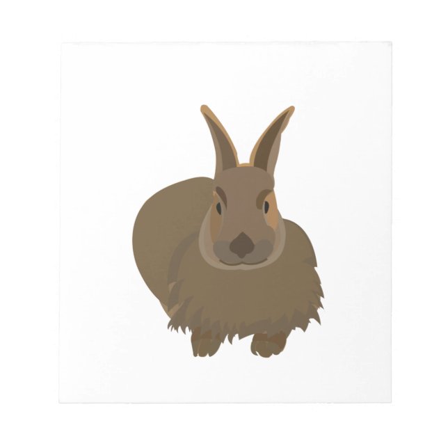 Rabbit Bunny Notepad (Front)