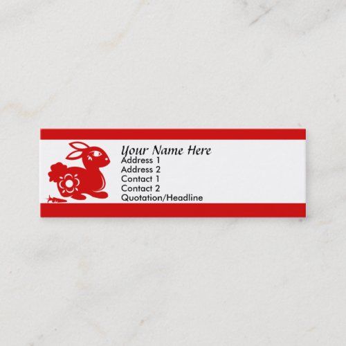 Rabbit Business Card