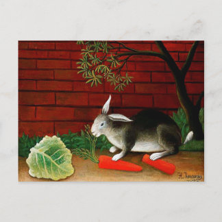 Rabbit by Henri Rousseau Postcard