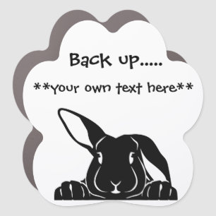 Rabbit Car Magnet Customized