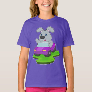 Rabbit Car T-Shirt