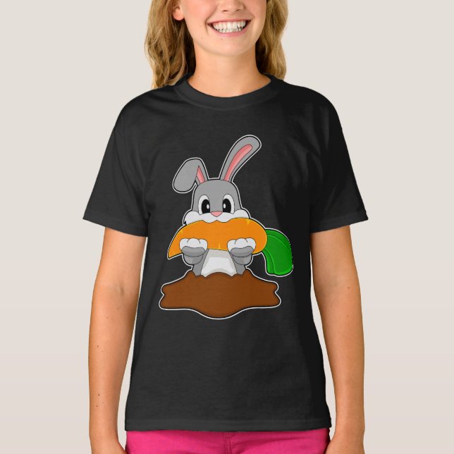 Rabbit Carrot T-Shirt (Front)