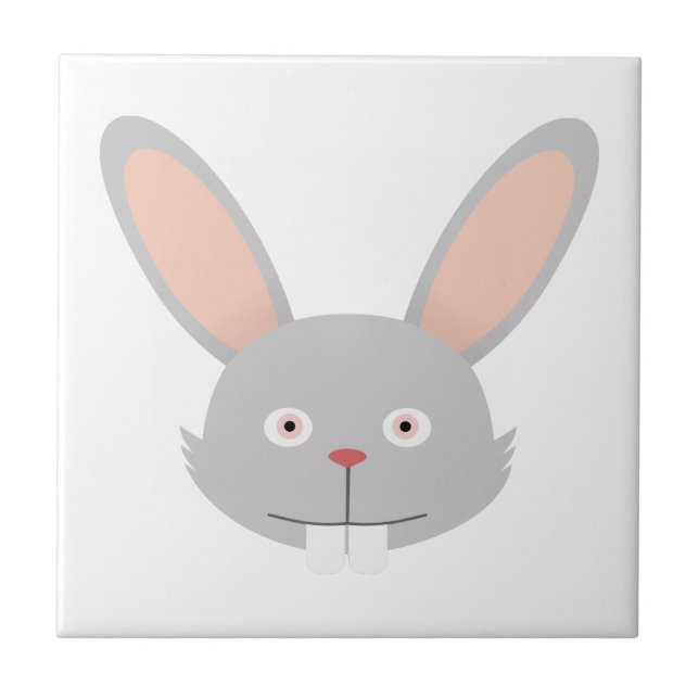 Rabbit Ceramic Tile (Front)
