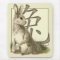 Rabbit & Chinese Symbol Mousepad
