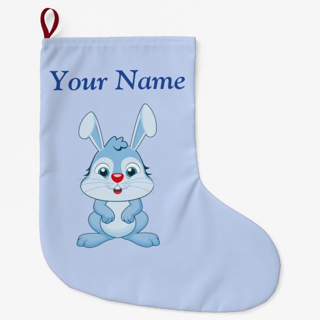 Rabbit Christmas Stocking (Front)