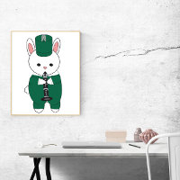 Rabbit Clarinet Marching Band Green White