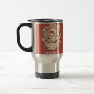 Rabbit Coffee Travel Mug for Commuters