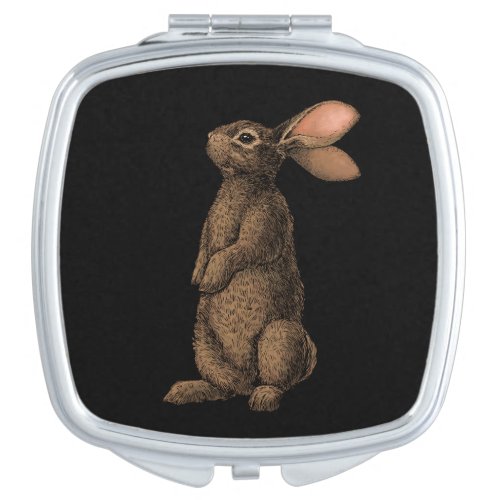 Rabbit Compact Mirror