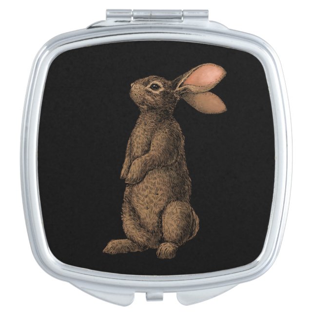 Rabbit Compact Mirror (Front)