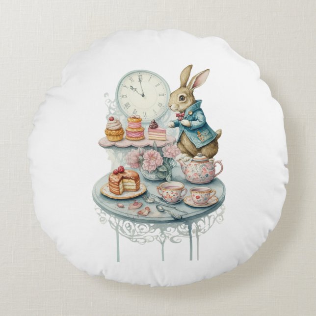 rabbit cushion tea ceremony (Front)