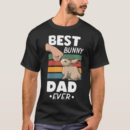 Rabbit Dad Bunny Lover Man Animal Husband T_Shirt