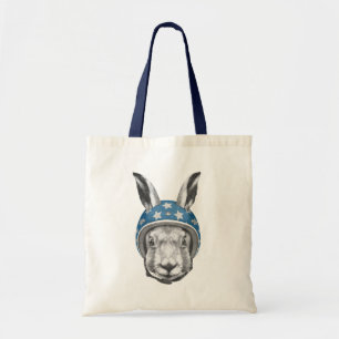 Rabbit Daredevil Tote Bag