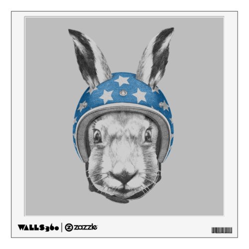 Rabbit Daredevil Wall Decal