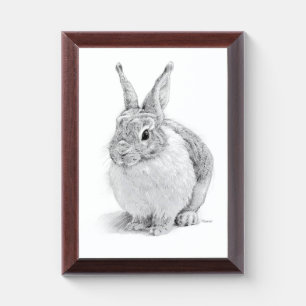 Rabbit Day Award Plaque