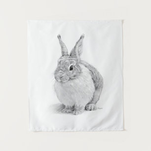 Rabbit Day Tapestry