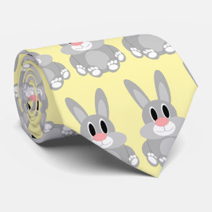 Rabbit Design Neck Tie