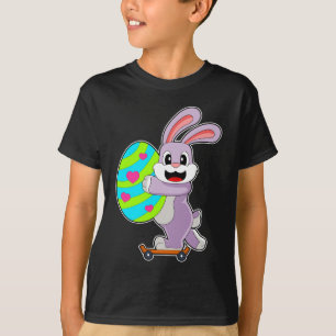 Rabbit Easter Easter egg Skateboard T-Shirt
