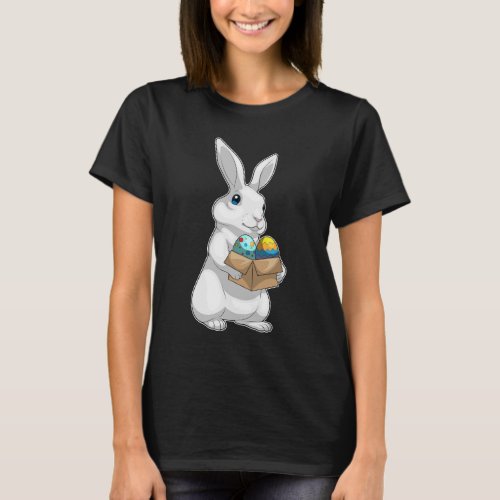 Rabbit Easter Easter eggs Box T_Shirt