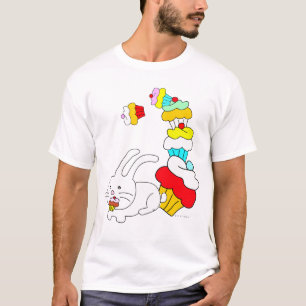 Rabbit Eats Cupcake White TShirt
