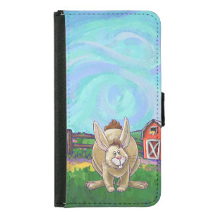 Rabbit Electronics Wallet Phone Case For Samsung Galaxy S5