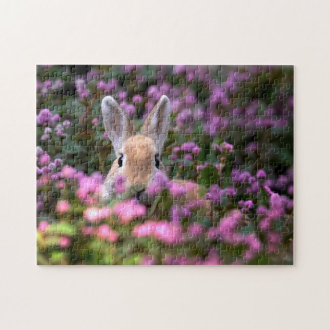 Rabbit farm jigsaw puzzle (Horizontal)