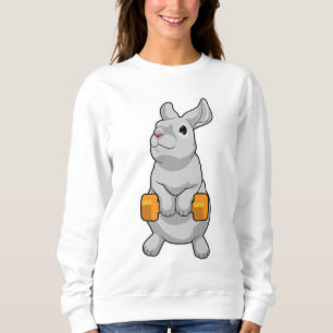Rabbit Fitness Dumbbell Sweatshirt