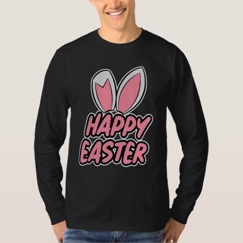 Rabbit for men and women for Easter - Happy Easter T-Shirt