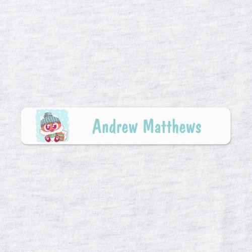 Rabbit Fox Owl Custom Personalized Name Labels