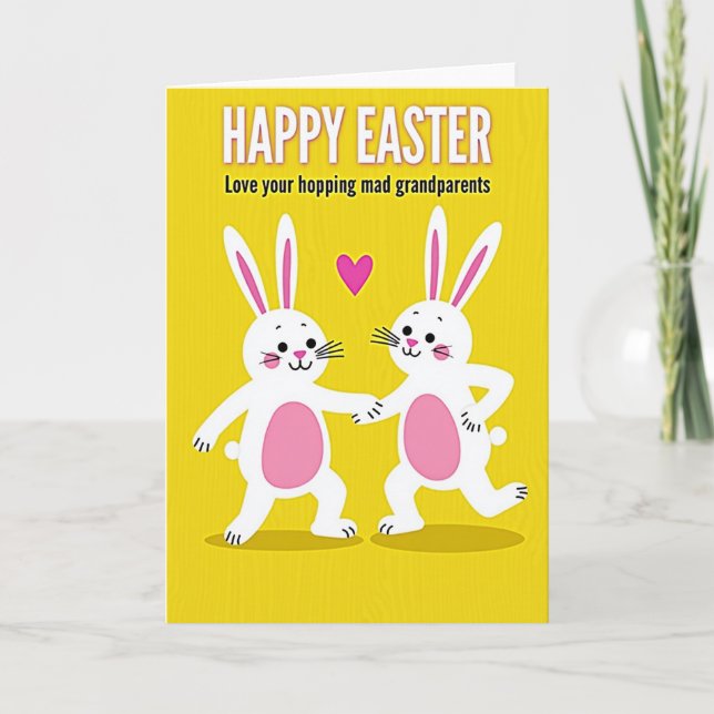 Rabbit Friends Love Season Card (Front)