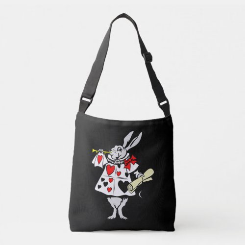 Rabbit Gift  Alice In Wonderland Rabbit Crossbody Bag