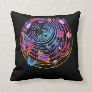 Rabbit Gift Alice In Wonderland Throw Pillow