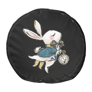 Rabbit Gift Alice In Wonderland White Rabbit Pouf