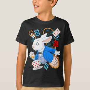 Rabbit Gift Alice In Wonderland - White Rabbit T-Shirt