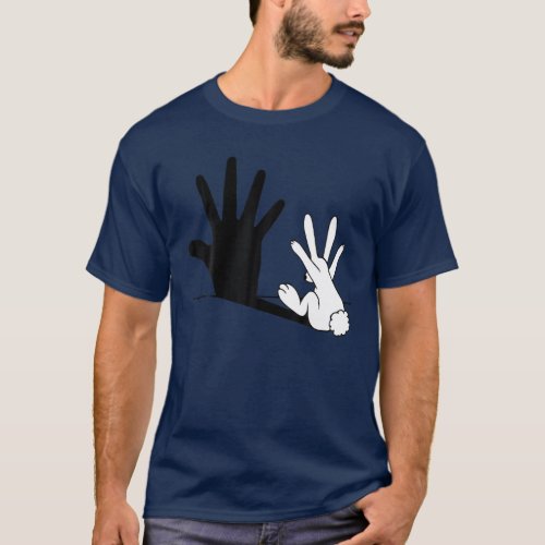 Rabbit Hands Shadows Classic T_Shirt