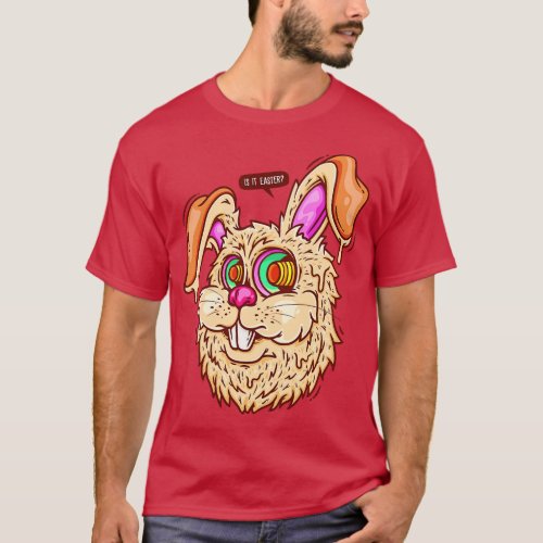 Rabbit Head Hypnotize T_Shirt