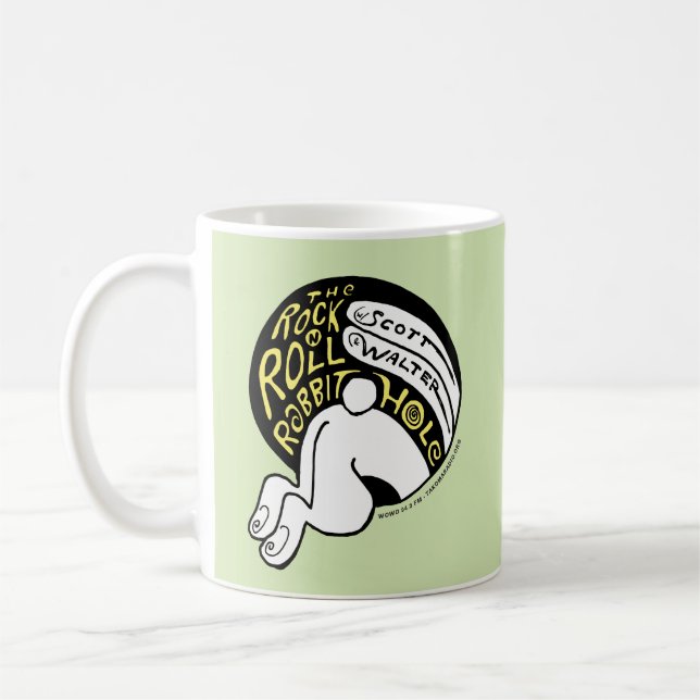 Rabbit Hole Classic Logo Coffee Mug (Left)