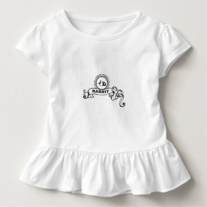 Rabbit honor toddler t-shirt
