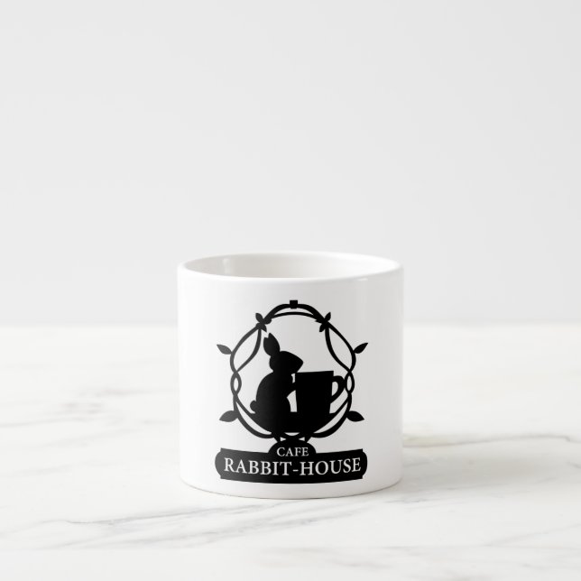 Rabbit House Espresso Mug (Front)