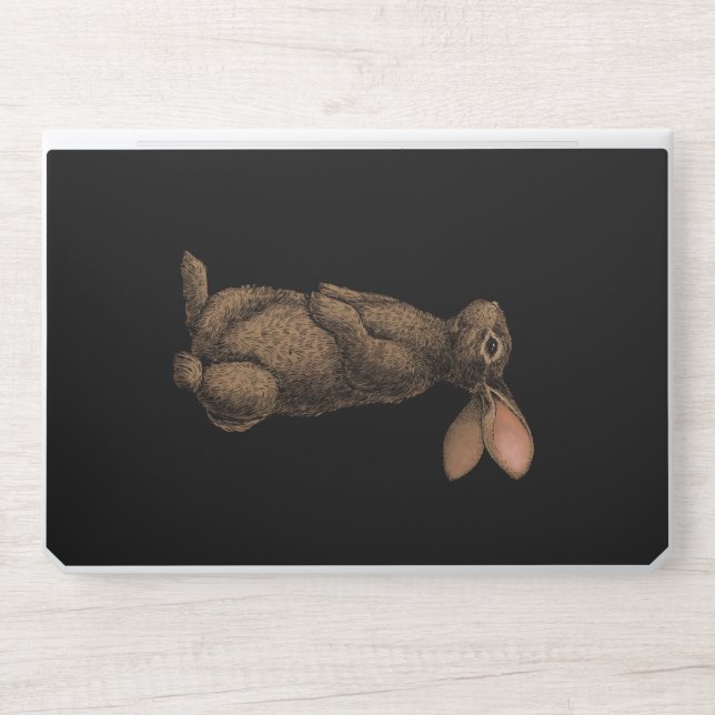 Rabbit HP Laptop Skin (Front)