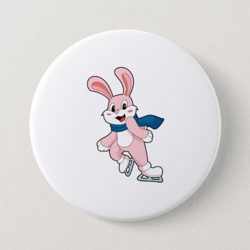 Rabbit Ice skating Ice skates Button