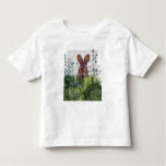 Rabbit In A Cabbage Patch Toddler T-shirt at Zazzle