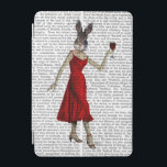 Rabbit in Red Dress iPad Mini Cover<br><div class="desc">Animals & Nature</div>