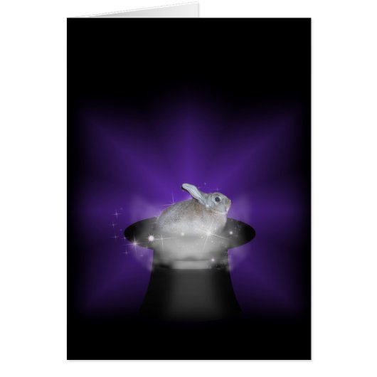 Rabbit  in the Magic Hat Cards (Front)