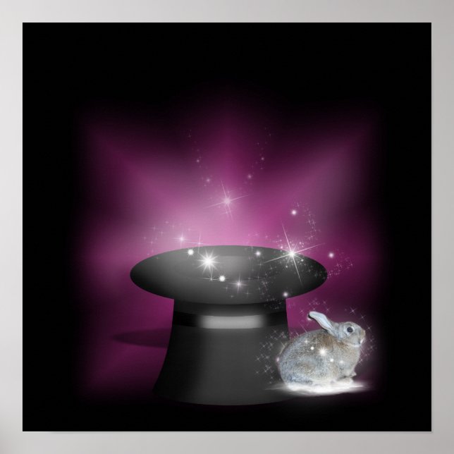 Rabbit  in the Magic Hat Poster (Front)