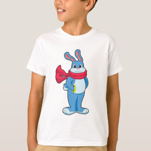Rabbit in Winter with Scarf T-Shirt